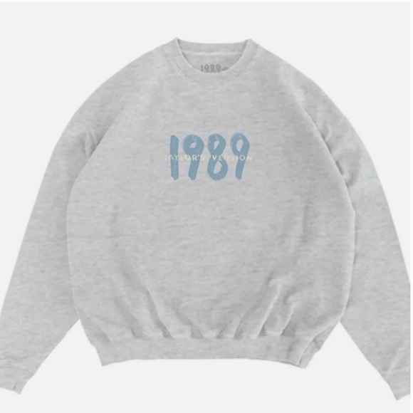 Taylor Swift Sweaters - Taylor Swift 1989 (Taylor’s Version) Spotify Fan’s First Crewneck Sweatshirt S